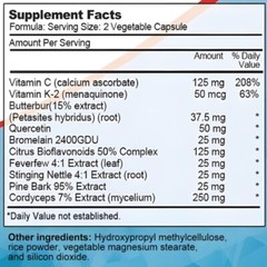 BREATHE EASY Lung Health Capsules,Cleanse & Detox,Support Respiratory Health