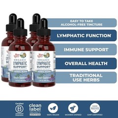 MaryRuth’s Lymphatic Support Herbal Blend Liquid Drops – USDA Organic Lymphatic