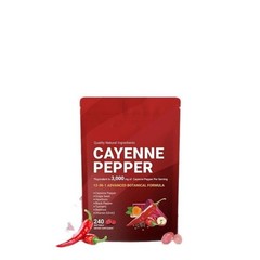 Pepper Cayenne Softgels Supplement, Supports Leg Vein, 240 Softgels /1 Bag US