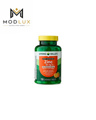 Spring Valley Fast Dissolve Zinc with Vitamin C Orange Tablets 150 Count