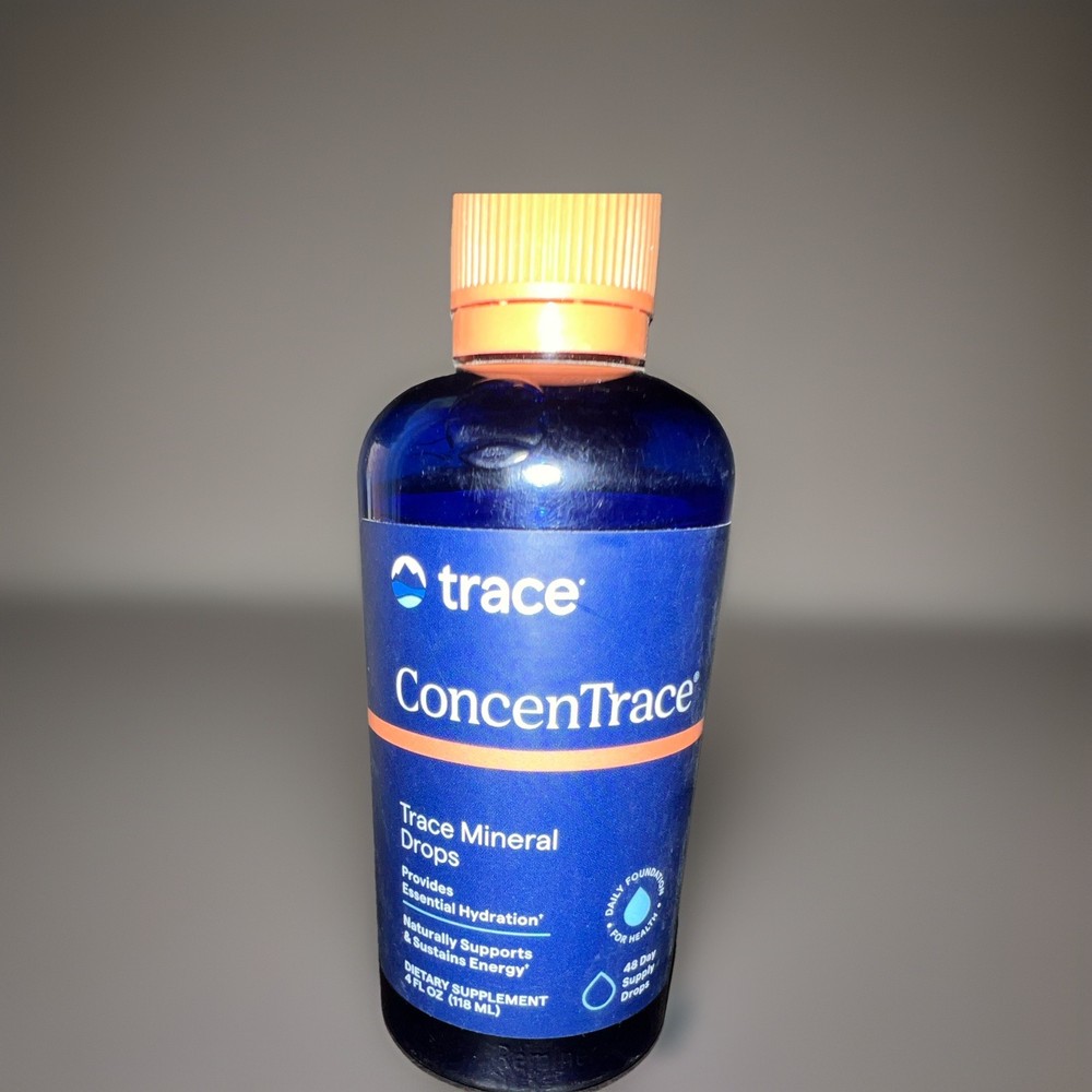 Trace ConcenTrace Trace Mineral Drops 4 fl oz Non-GMO Unflavored Liquid