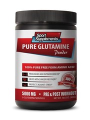 Natural L-Glutamine – Pure Glutamine Powder 5000mg – Sports Muscle Booster 1B