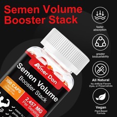 Men’s Fertility Support – Increase Semen Volume, Sperm Count, Vitality, Energy