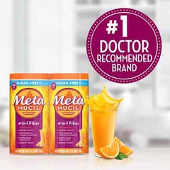 Metamucil MultiHealth Fiber, Sugar Free, 260 Doses NEW! Free Shipping!