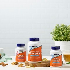NOW Foods Supplements, Omega-3 180 EPA / 120 DHA, 200 Softgel, Amber