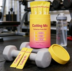 Cutting Drink Mix – Berberine+Yerba Mate, Boost Metabolism Gut Health Supplement