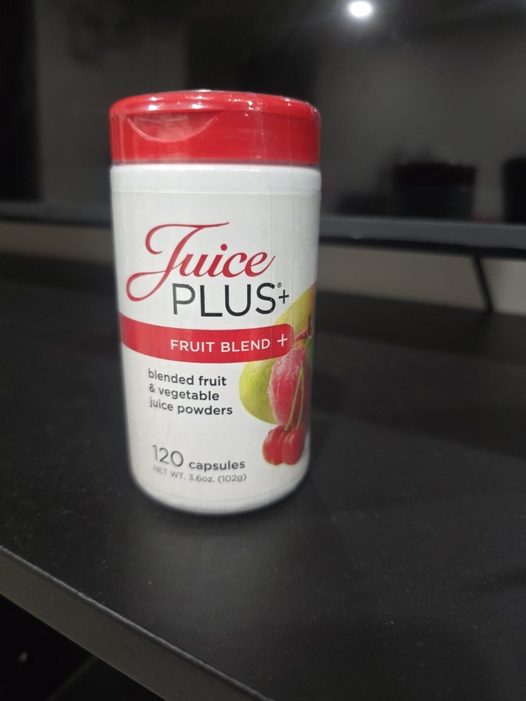 Juice Plus+ FRUIT BLEND + Blended Fruit & Veg Juice Powders(120 Caps) fast shipp