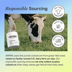 3-pieces ARMRA Colostrum Unflavored Grass Fed Immune Fitness Brain Support