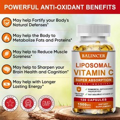 Vitamin C Capsules,Skin Health,Strong Immune,Antioxidant Support