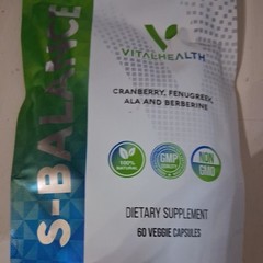 Vital Health Adaptogens S-BALANCE Appetite Cravings Metabolism Sugar Balance