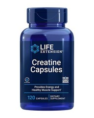 Life Extension, Creatine – 120 Vegetarian Capsules