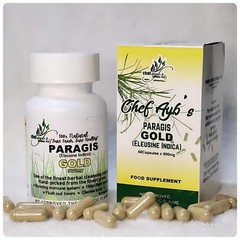 Chef Ayb’s Paragis Gold Capsules (Eleusine Indica) 60Capsules x 900mg