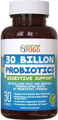 Feel Great 365 Certified Organic Probiotics For Adults Gummies 30 Ct Digestive