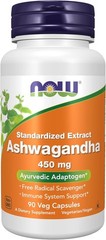 NOW Supplements, Ashwagandha (Withania somnifera) 450 mg (Standardized Extract),