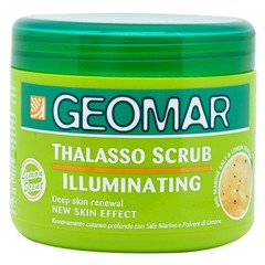 Geomar Lemon Scrub – Natural Exfoliator with Lemon, Dead Sea Salt, Volcanic S…