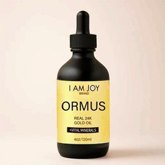 I Am Joy Ormus Gold Oil – Monoatomic for Pineal Gland & DNA Support, 4oz