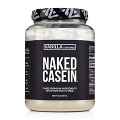 NAKED Casein – 2Lb Micellar Vanilla Casein Protein – Bulk, NSF Certified, GMO…