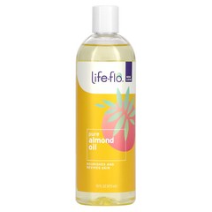Life Flo Health Pure Almond Oil Skin Care 16 fl oz 473 ml Hexane-Free, Not