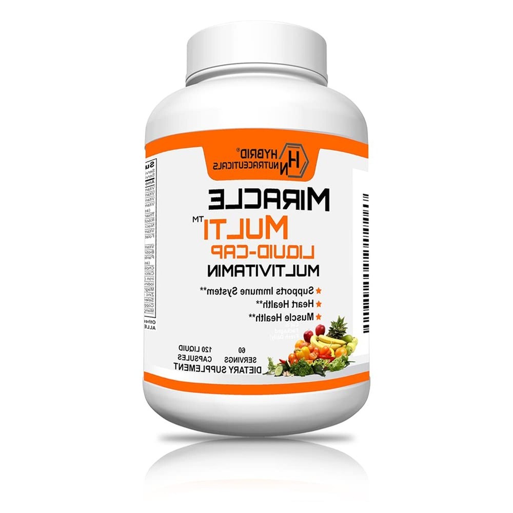MiracleMulti Liquid Multivitamin Capsules for Men & Women – Complete Whole Fo…