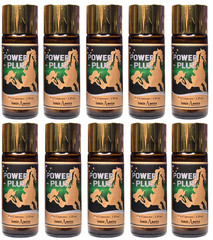 POWER PLUS Ginseng Energy Drink , Premium High Quality Herbal Boost 1oz ea 10 pk