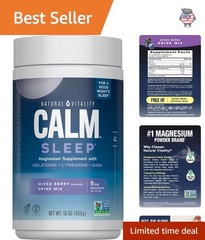 Natural Sleep Support Drink Mix | Melatonin & Magnesium with GABA, Formula