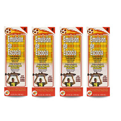 Emulsion De Escocia Cod Liver Oil – Mandarin Vanilla 6.5 fl oz (4-Pack)
