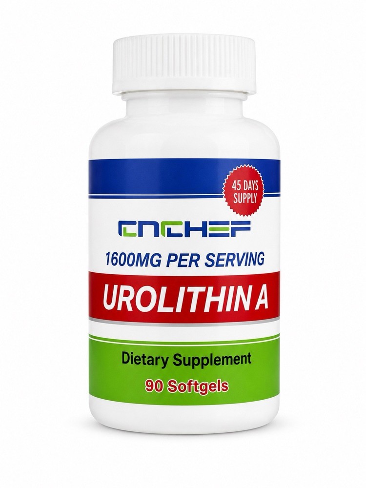 CNCHEF Urolithin A – 1600mg of Urolithin 90 softgels 45-day supply NEW/SEALED