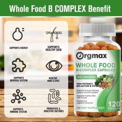 Vitamin B Complex Vitamin B Supplement – B-Complex Vitamins with B12, B6, B9
