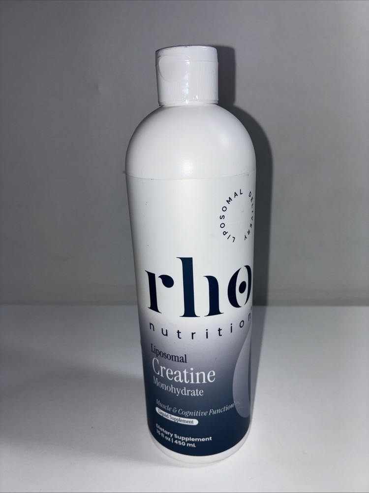 Rho Nutrition Liposomal Creatine Monohydrate 15oz / New & Sealed