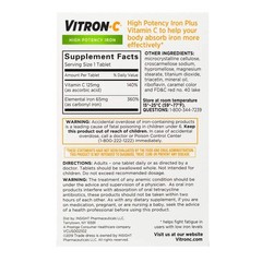 Vitron-C Multivitamin Tablet 63736012301 1 Bottle 60 per Bottle