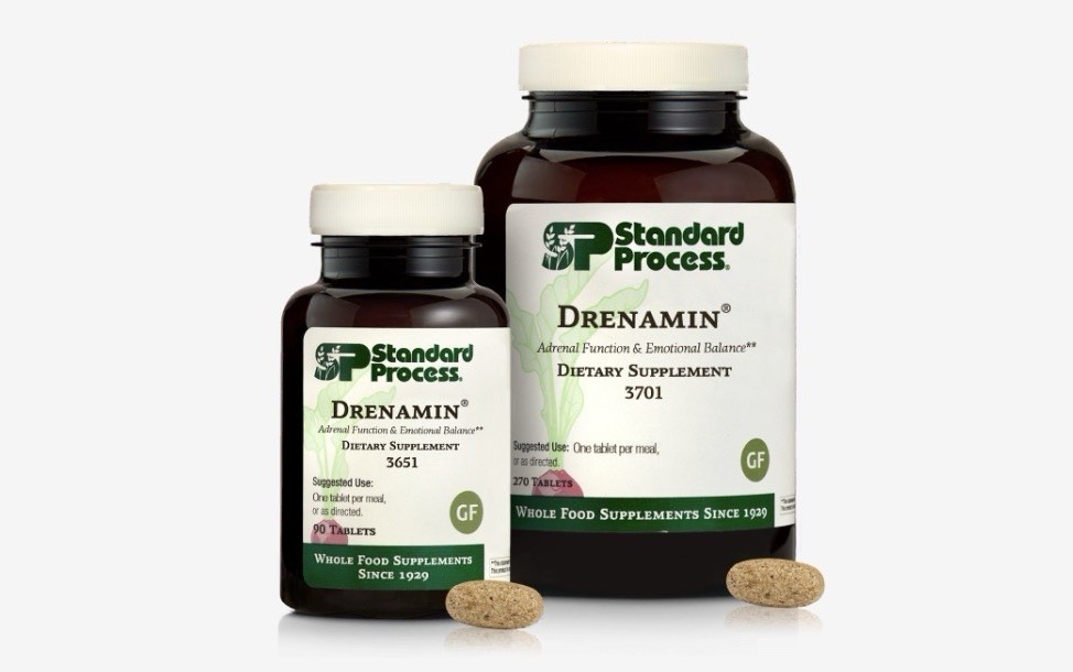 Drenamin – Healthy Adrenal Function Dietary Supplement (Standard Process – 3651)