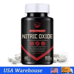 Nitric Oxide Booster – L-Arginine, L-Citrulline 1920mg + Prostate Health Bundle