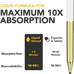 Liquid Biotin & Collagen 70,000Mcg Hair Growth Vitamin Drops – Radiant Skin, …