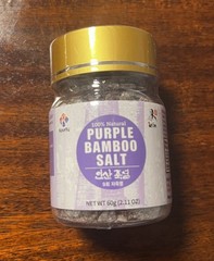 Korean Traditional Bamboo Salt Ultimate purple 9X(9Times Roasted)-Granule 60g