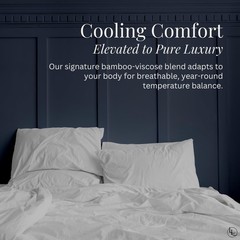 Linden & Lain Luxury King Size Bed Sheet Set | Organic Ultra Soft Bed Sheets …