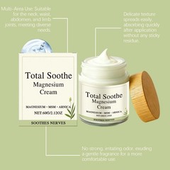 Total Soothe Magnesium Cream – Joint Relief Cream – 60g Daily Body Relief Cream