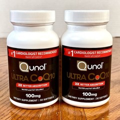 Qunol ~ Ultra CoQ10 100mg ~ 3x Better Absorption ~ 30 Softgels ~ Exp 12/2027