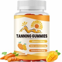 Tanning Gummies Mango, 60 Gummies Super Tanning
