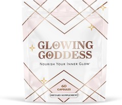 Glowing Goddess Female Beef Organ Superfood Supplement 100% Grass Fed 60 Capsule