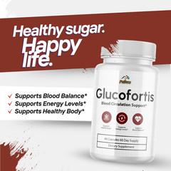 Glucofortis- Blood Sugar Support- 60 Capsules