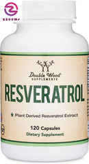 Resveratrol Supplement 500Mg per Serving, 120 Capsules (Natural Resveratrol Poly