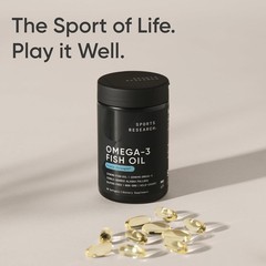 Triple Strength Omega-3 Fish Oil from Wild Alaska Pollock – Heart & Brain Sup…