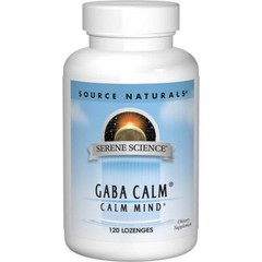 Source Naturals GABA Calm Sublingual Peppermint 120 Lozenges