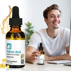 California 1 FL Oz Folinic ML Acid 30 Gold Alcohol-Free Nutrition Liquid
