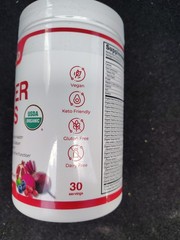 LIVE-GOOD Reds, Organic, Superfood, Detox, Purify 1 Bottle Organic Super Reds