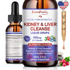 Kidney Cleanse Detox & Repair Drops Urinary Tract And Liver Cleanse 2oz