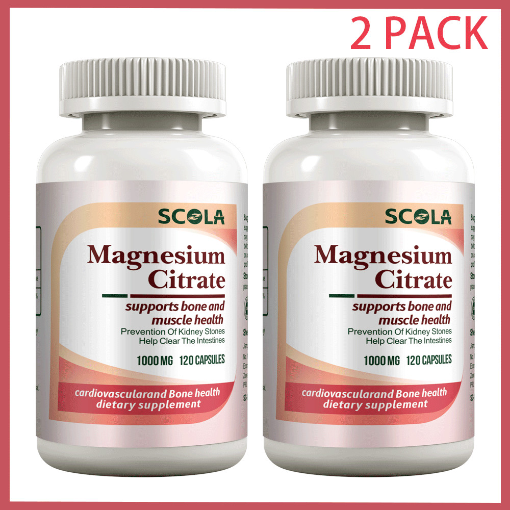Magnesium Glycinate 1000mg for Sleep Stress Relief Support Bone – 240 Capsules
