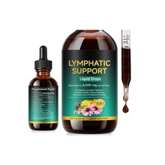21-in-1 Lymphatic Drainage Drops for Liposomal, 6000mg Immune & Lymph System