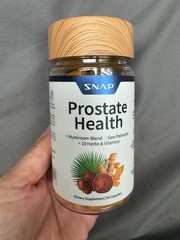 SNAP Prostate Health Saw Palmetto Nettle, Turmeric Urinary Bladder Immune Health