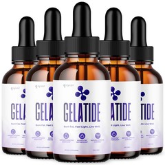 (3 Pack) Gelatide Drops Advanced Health & Fitness Vitamin Gela Tide 30 Servings